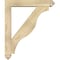 Ekena Millwork Funston Arts and Crafts Rough Sawn Bracket w/ Offset Brace, Douglas Fir, 6"W x 32"D x 38"H BKT0604X32X38FST03RDF - alternate 3